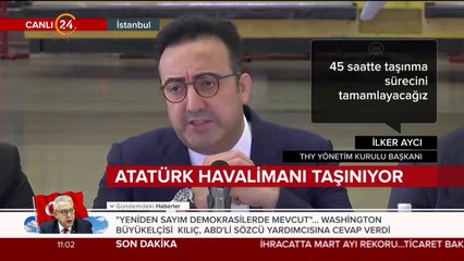 Atatürk Havalimanı taşınıyor