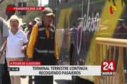 Panamericana Sur: buses continúan recogiendo pasajeros a pesar de clausura de terminal