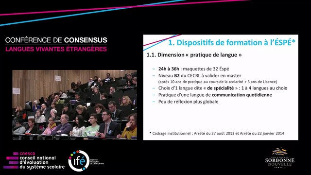 S. BEHRA - Les compétences nécessaires pour enseigner les langues à l'école élementaire