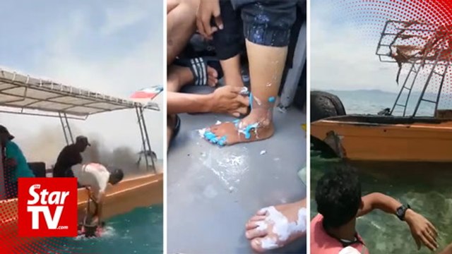 Tourists visiting Semporna urged to book only licensed vessels following boat fire mishap