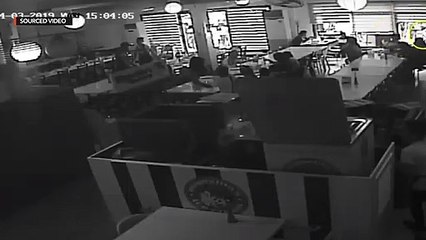 CCTV inside captures explosion in Isulan, Sultan Kudarat
