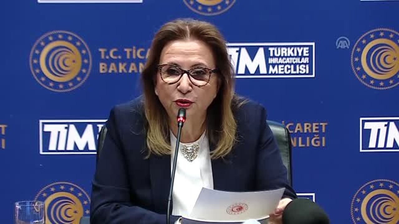 Pekcan: "2019'un İlk Çeyreğinde, Tarihimizin En Yüksek İhracat Rakamı Olan 44 Milyar 567 Milyon...