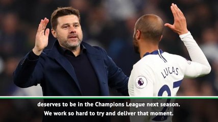 Download Video: There's 'no doubt' Tottenham will finish in the top four - Pochettino