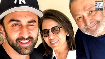 Ranbir Kapoor Is Full Of Smiles With Dad Rishi Kapoor and Mum Neetu Kapoor