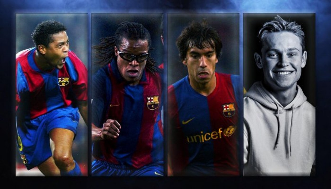 اخر 10 لاعبين هولنديين وقّع معهم برشلونة