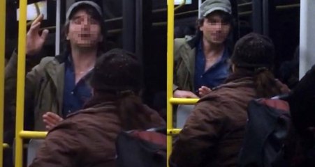 Alkollü Gençten, Yaşlı Kadına Korkunç Sözler: Otobüs Kaza Yapsın da Öl!