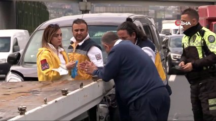 TEM’de zincirleme kaza: Trafik durma noktasına geldi