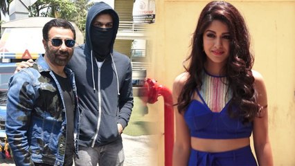Sunny Deol Grand entry with Karan Kapadia at Blank Trailer launch; Watch Video | FilmiBeat