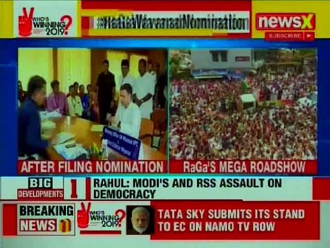 Tom Vadakkan Speaks to NewsX, Rahul Gandhi has taken Refuge in Wayanad; Lok Sabha Elections 2019