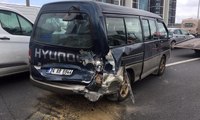 TEM’de zincirleme kaza: Trafik durma noktasına geldi