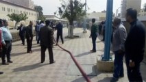 وزير النقل يختبر منظومة الإطفاء داخل محطة سكة حديد بني سويف