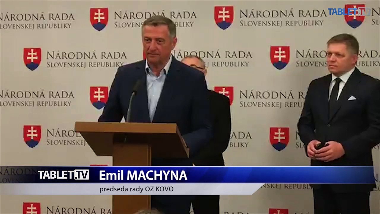 ZÁZNAM: TK R. Fica, E. Machynu a M. Magdoška