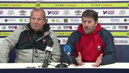 Conférence de presse avant Nîmes / SMCaen