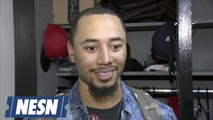 Mookie Betts On His Relationship With Blake Swihart