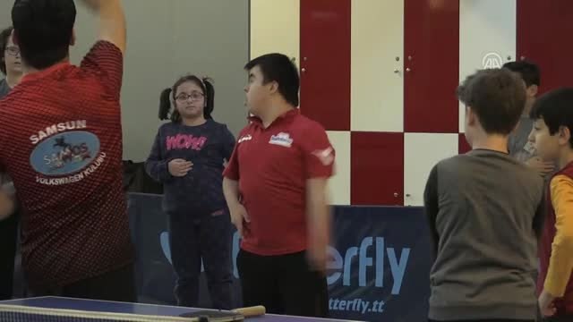 Down Sendromlu Sporcu, Masa Tenisinde Dünya Şampiyonluğu Hedefliyor