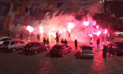 Meydanda hazırlıklar yapıldı, meşaleler yakıldı!