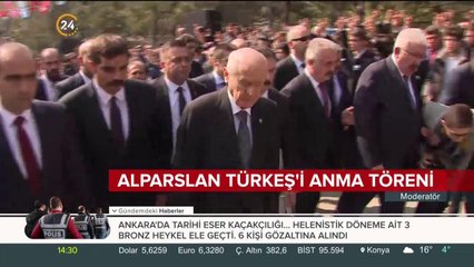 Türkeş'i anma töreni