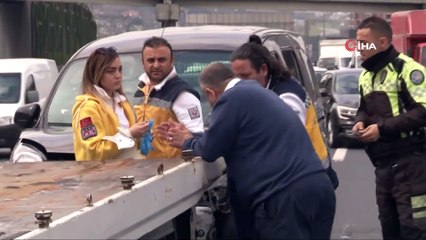 TEM’de Zincirleme Kaza: Trafik Durma Noktasına Geldi