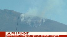 Zjarri në Malin e Dajtit: Goxhaj: E kemi të pamundur ndërhyrjen për shkak të terrenit