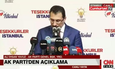 AKP'li Yavuz'dan oy açıklaması