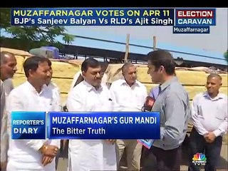 Election Caravan: Here's a ground report from Western UP's Muzaffarnagar Gur Mandi