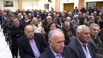 Ομιλία του Β. Μεϊμαράκη στη Λαμία
