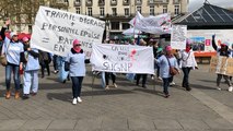 Manifestation du personnel de l’hôpital privé du confluent