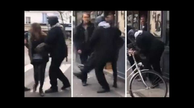 Affaire Benalla: de nouvelles images montrent le collaborateur de Macron agresser une manifestante