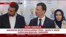 AK Parti Genel Sekreteri Fatih Şahin konuşuyor