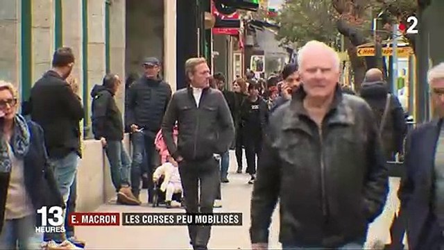 Corse : les habitants peu mobilisés pour la venue d'Emmanuel Macron