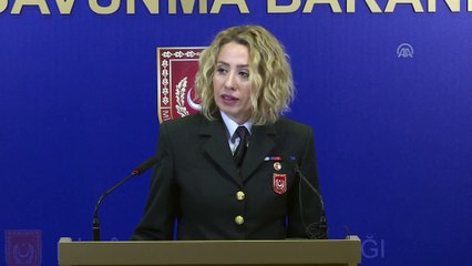 MSB Bilgilendirme Toplantısı - Suriye'deki terör örgütlerine yönelik faaliyetler  - ANKARA