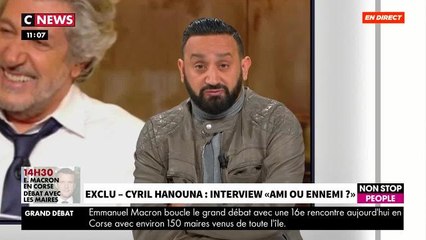 Cyril Hanouna sur Alain Chabat : "Il faut qu'il redescende"