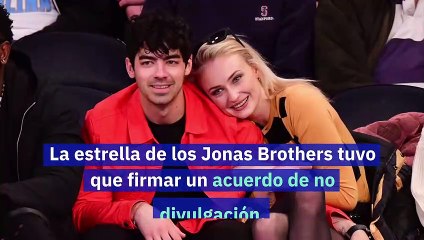 Joe Jonas firmó un acuerdo de no divulgación antes de descubrir el final de 'Juego de Tronos'