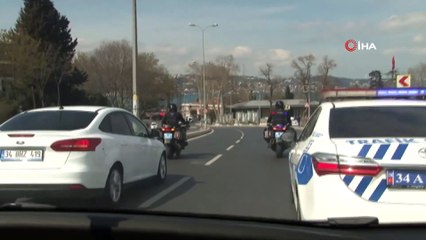 Cumhurbaşkanı Erdoğan Beylerbeyi Sarayı'nda