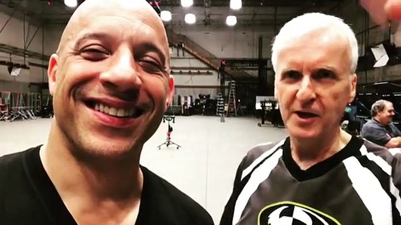 VIN DIESEL in AVATAR 2 or AVATAR 3 with James Cameron