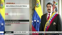 Pdte. Maduro: Seguimos en fase de recuperación de ataques eléctricos