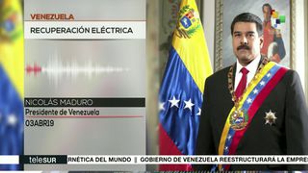 Pdte. Maduro: Seguimos en fase de recuperación...