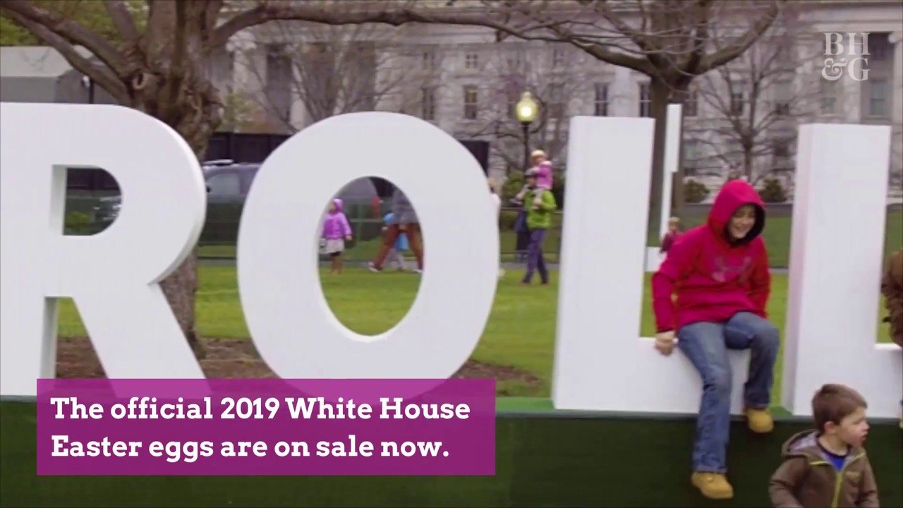 The 2019 Official White House Easter Egg Is Here