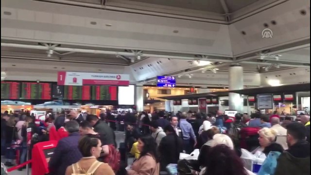 Atatürk Havalimanı'nda taşınma hareketliliği - İSTANBUL