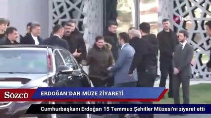 Erdoğan’dan müze ziyareti