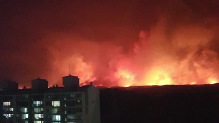 [고성·속초 산불] "해당 지역 주민들 재난문자 예의주시해야" / YTN