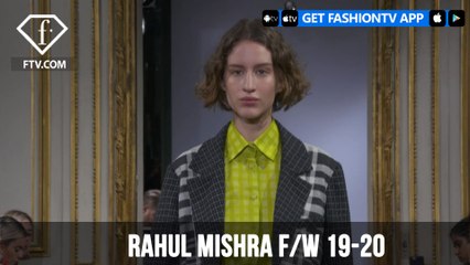 Rahul Mishra Paris Fashion Week F/W 19-20 | FashionTV | FTV