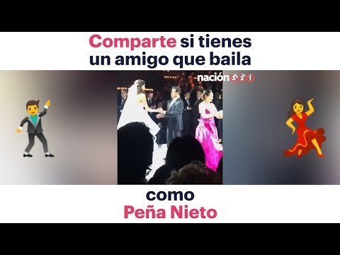 PEÑA NIETO saca sus MEJORES PASOS de BAILE