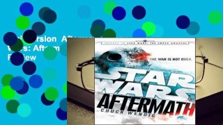 Full version  Aftermath (Star Wars: Aftermath, #1)  Review