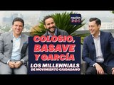 Luis Donaldo Colosio, Agustín Basave y Samuel García, los millennials de Movimiento Ciudadano