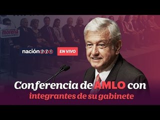 #EnVivo Conferencia de prensa de Andrés Manuel López Obrador