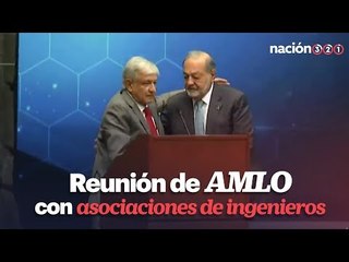 #EnVivo | Reunión de AMLO con asociaciones de ingenieros