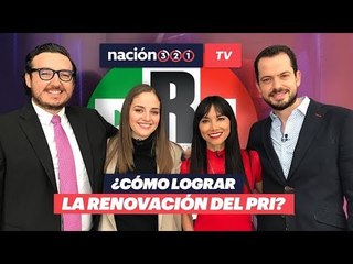 CLAUDIA RUIZ MASSIEU, presidenta del PRI, y otros PRIISTAS hablan del papel del tricolor en la 4T