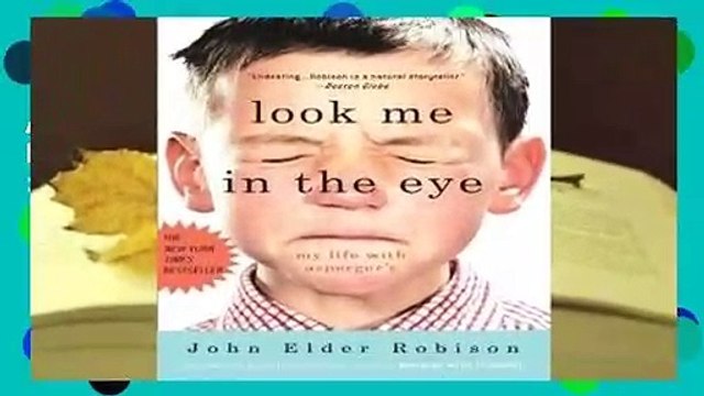 About For Books Look Me in the Eye: My Life with Asperger's Best Sellers Rank : #4