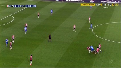 PSV 2-0 PEC Zwolle Steven Bergwijn  Goal 04.04.2019